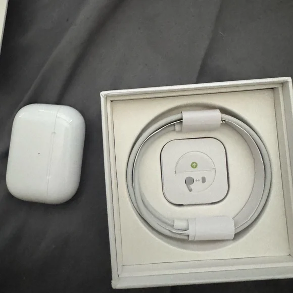 Apple AirPods Pro with White Shopping Bag